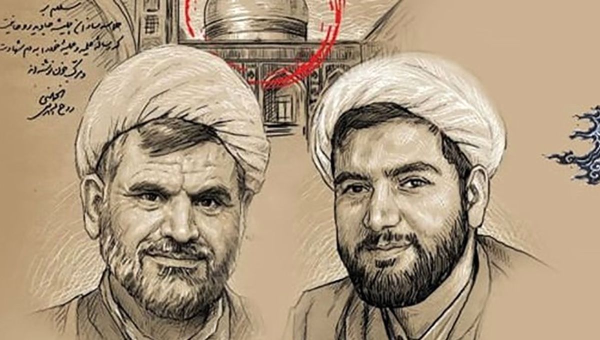  فیلم وحشتناک حمله به 3 روحانی در حرم رضوی