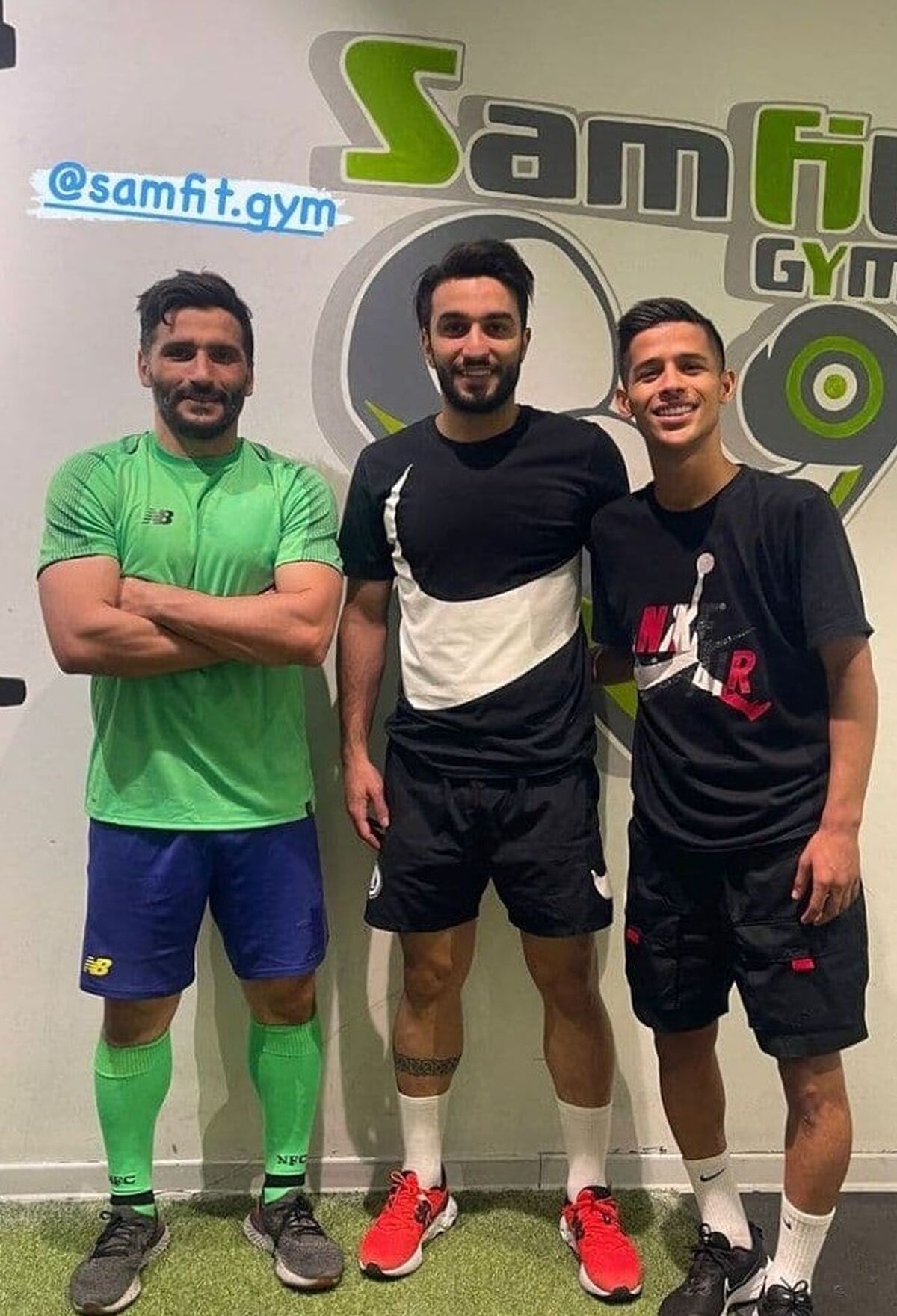 کل کل کردن مهدی قایدی و سیامک نعمتی قبل از دربی جام حذفی+ ویدئو 