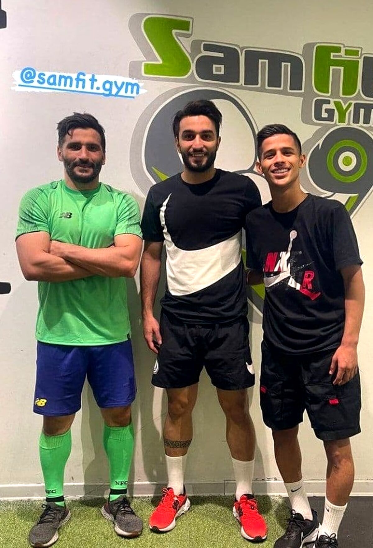 کل کل کردن مهدی قایدی و سیامک نعمتی قبل از دربی جام حذفی+ ویدئو 