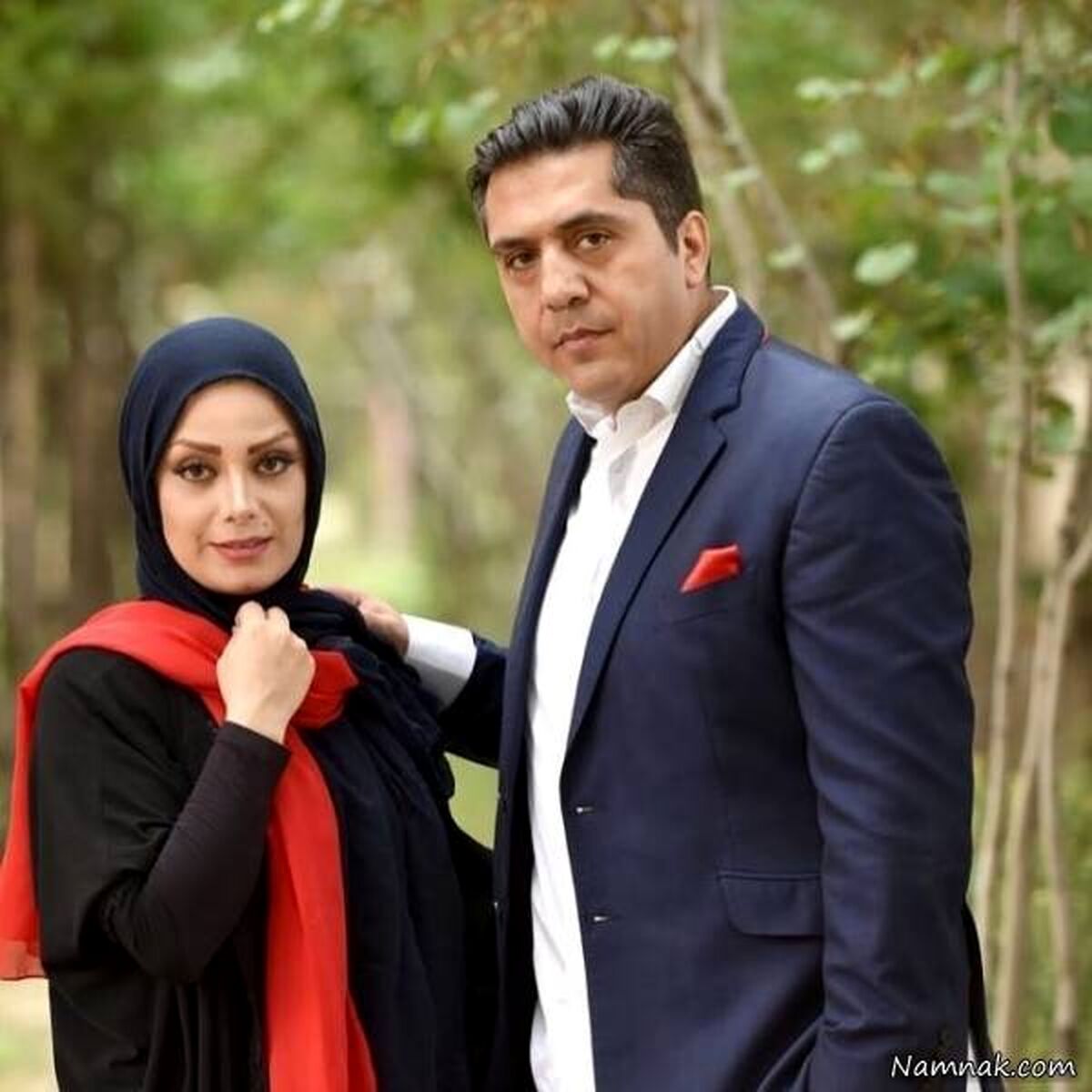 ست تابستانی و رنگارنگ صبا راد با همسرش | صبا راد عکسی جدید از خود و همسرش را به اشتراک گذاشت + عکس
