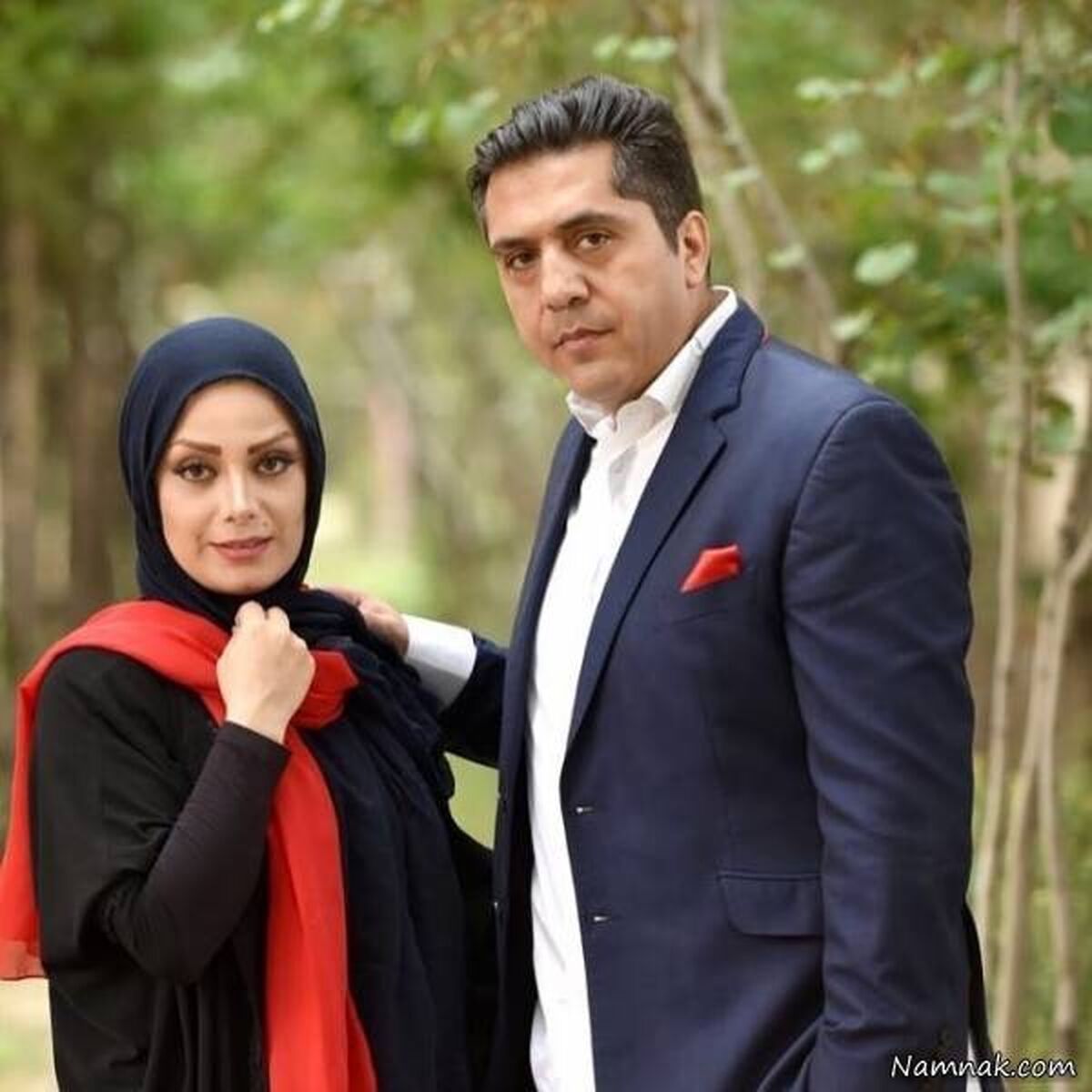 ست تابستانی و رنگارنگ صبا راد با همسرش | صبا راد عکسی جدید از خود و همسرش را به اشتراک گذاشت + عکس