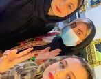   سارا و نیکا بعد از بازگشت از سوئد 