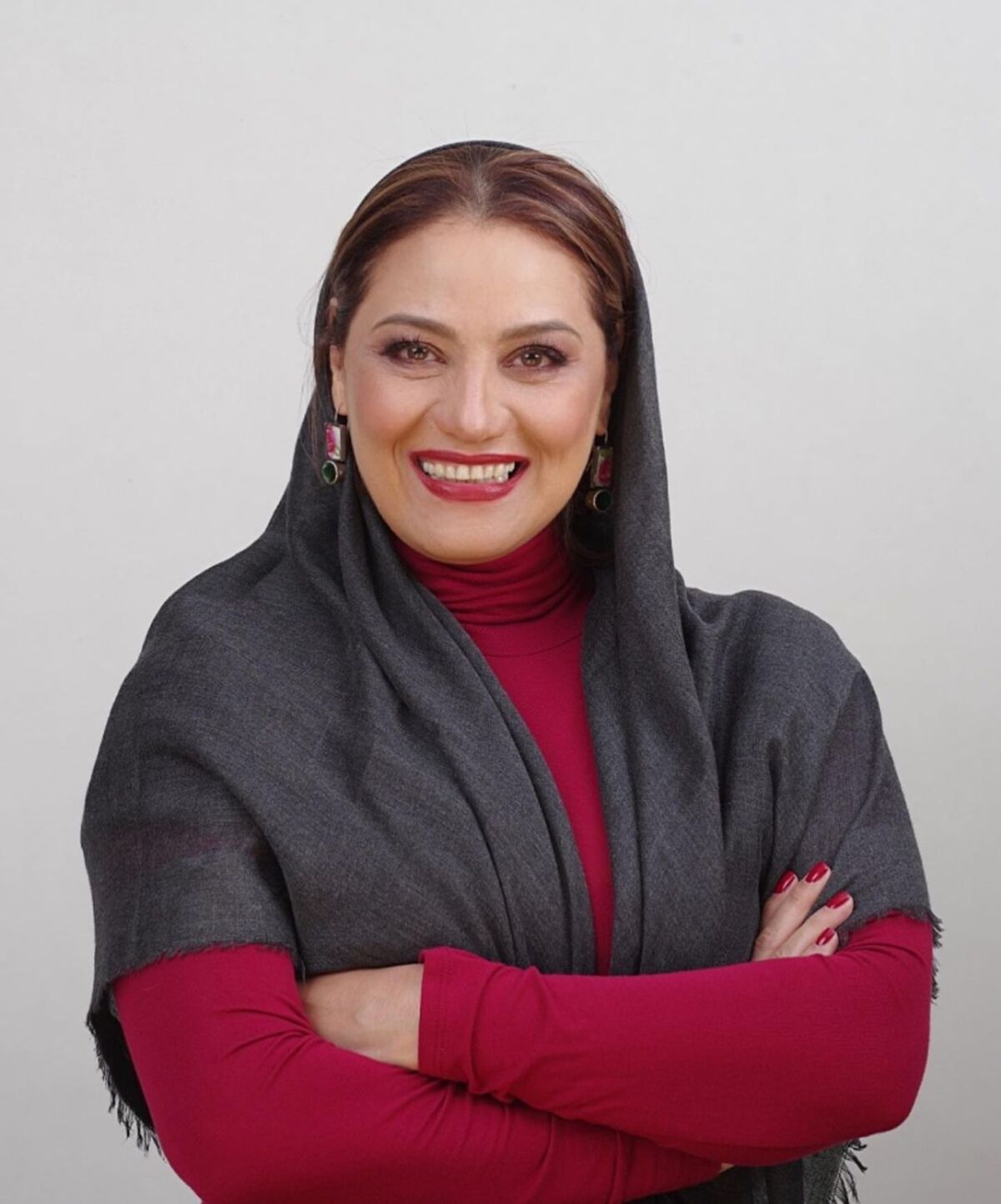 سلفی شبنم مقدمی در کنار بازیگر مرد جنجالی