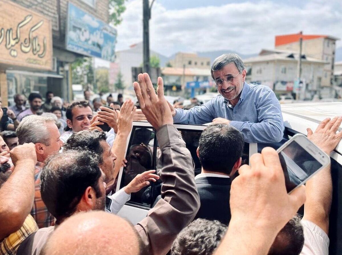 معرکه گیری جدید محمود احمدی نژاد| جدیدترین تصاویر احمدی نژاد 