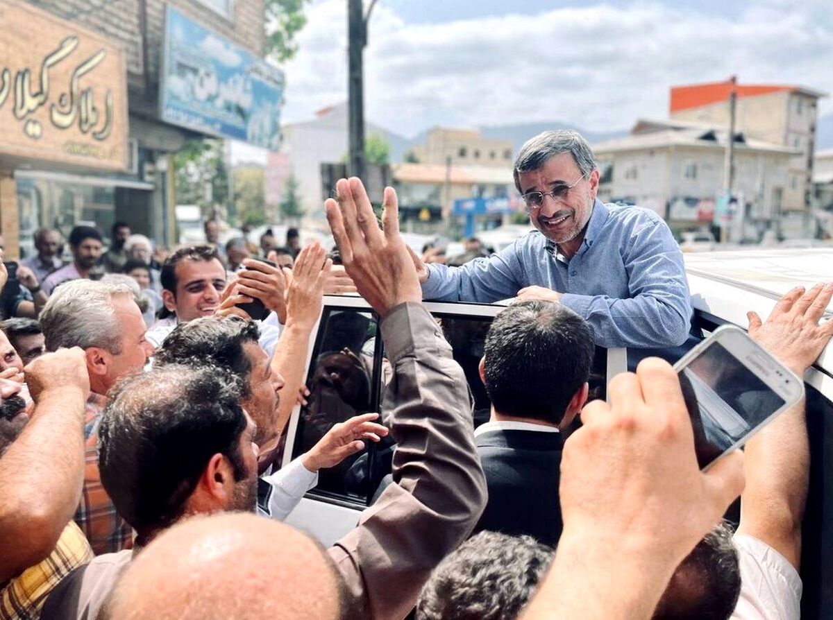 معرکه گیری جدید محمود احمدی نژاد| جدیدترین تصاویر احمدی نژاد 