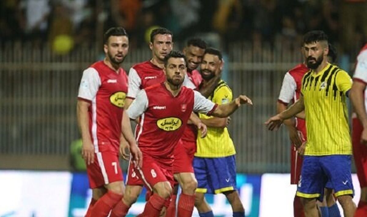 حاشیه های خوشحالی رضا دهقانی بعد گل پرسپولیس
