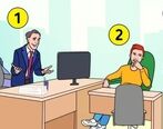 با این تست هوش خودت رو محک بزن | چه کسی در این تصویر رئیس است؟