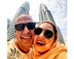 خوشگذرانی زنانه نرگس محمدی و میترا حجار در کیش با پوشش نامتعارف