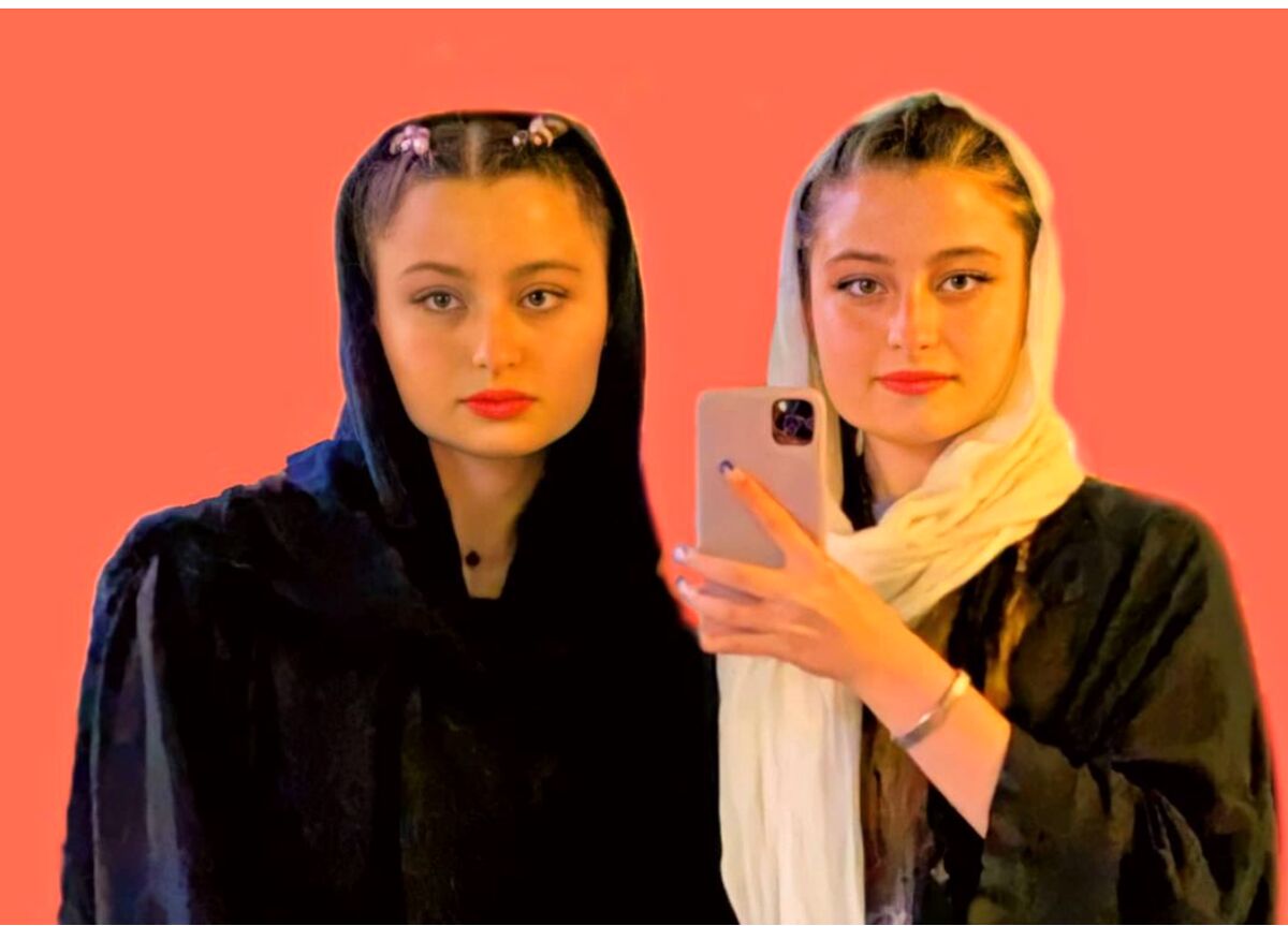 بازگشت سارا و نیکا به ایران| لایو+ 18 سارا و نیکا 