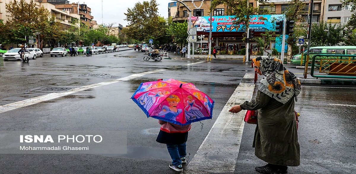 شروع بارندگی ها از فردا 5 اسفند| بارش برف و باران در این استان ها