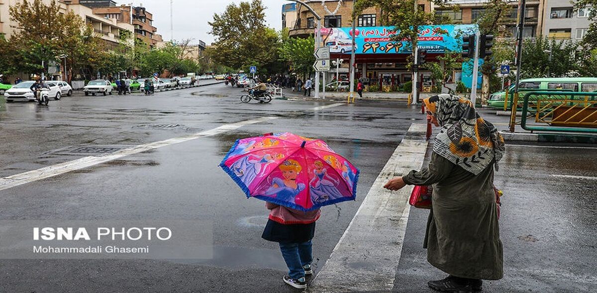 شروع بارندگی ها از فردا 5 اسفند| بارش برف و باران در این استان ها