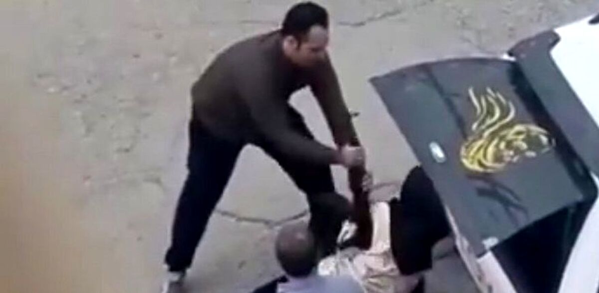 ضرب و شتم بی رحمانه زن در دزفول توسط مرد مسلح| ضارب کیست؟+ فیلم و عکس