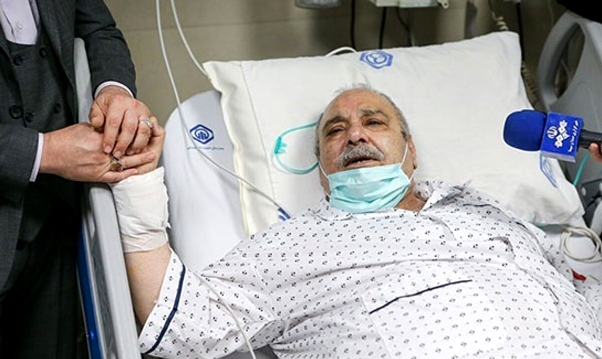 حرف های دردناک محمد کاسبی روی تخت بیمارستان+ ویدئو