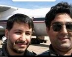 اولین عکس از تصویر 2 خلبان شهید سانحه سقوط هواپیمای جنگی در تبریز