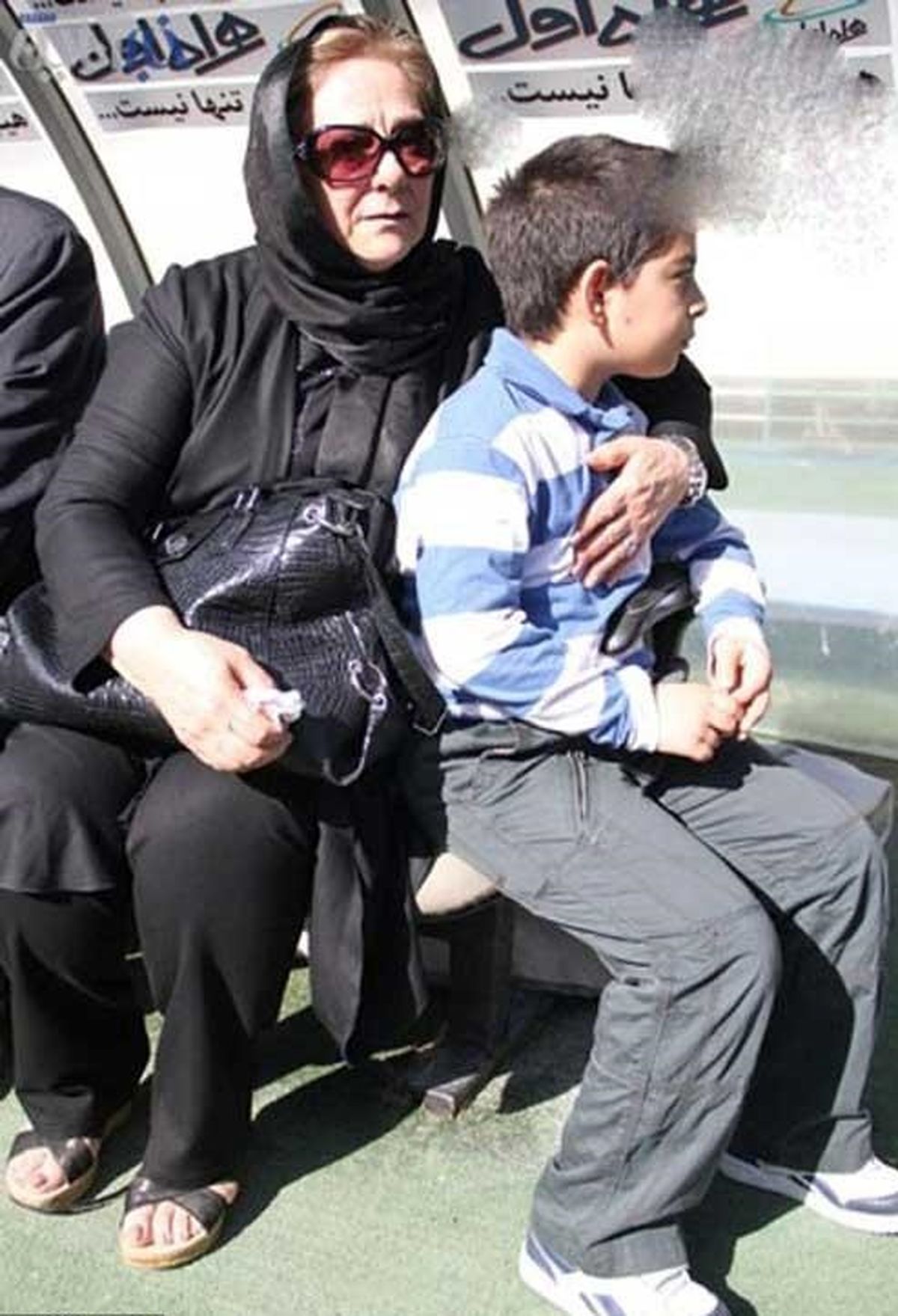 عکس همسر و فرزندان ناصر حجازی / زندگی نامه بهناز شفیعی همسر ناصر حجازی