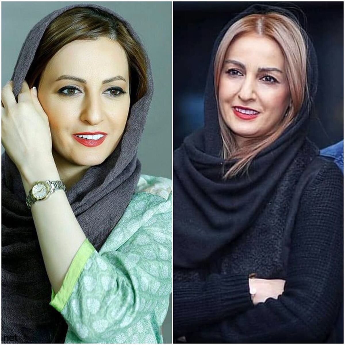 شقایق دهقان در آغوش این خانم خوش چهره | عکس شقایق با صندل تابستونی 