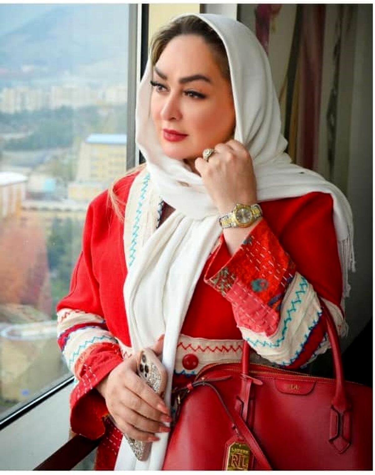 فرزند دوم الهام حمیدی+ عکس