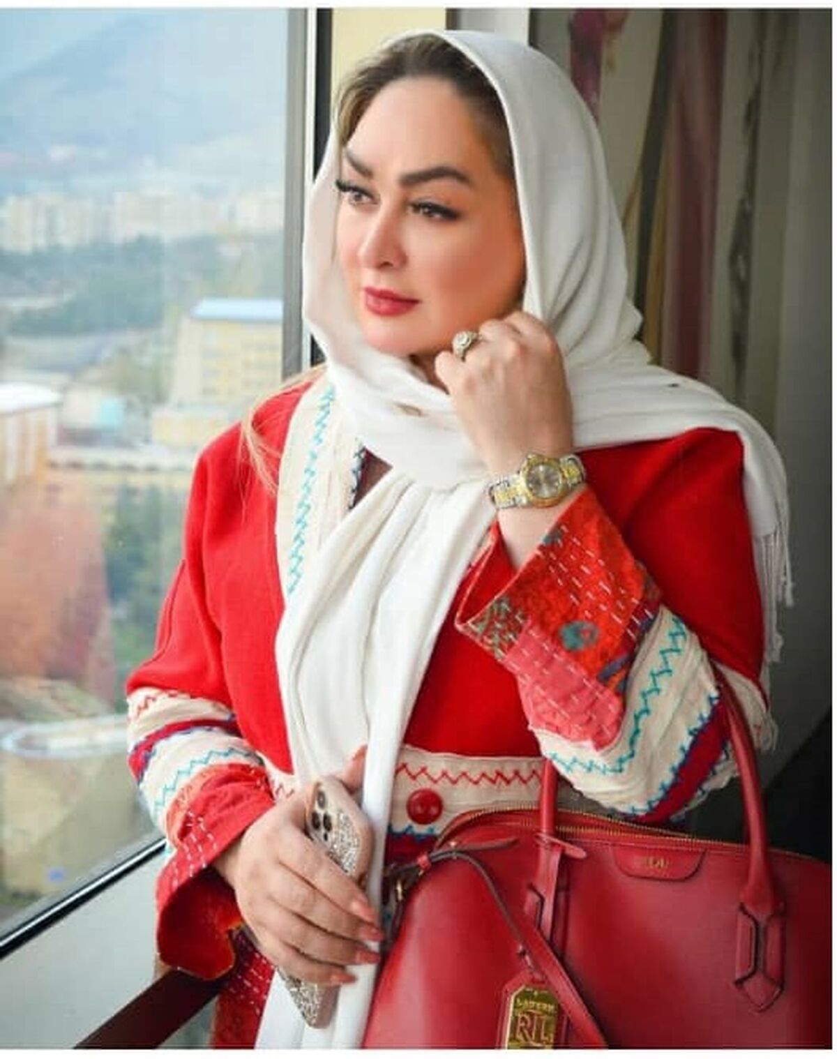فرزند دوم الهام حمیدی+ عکس