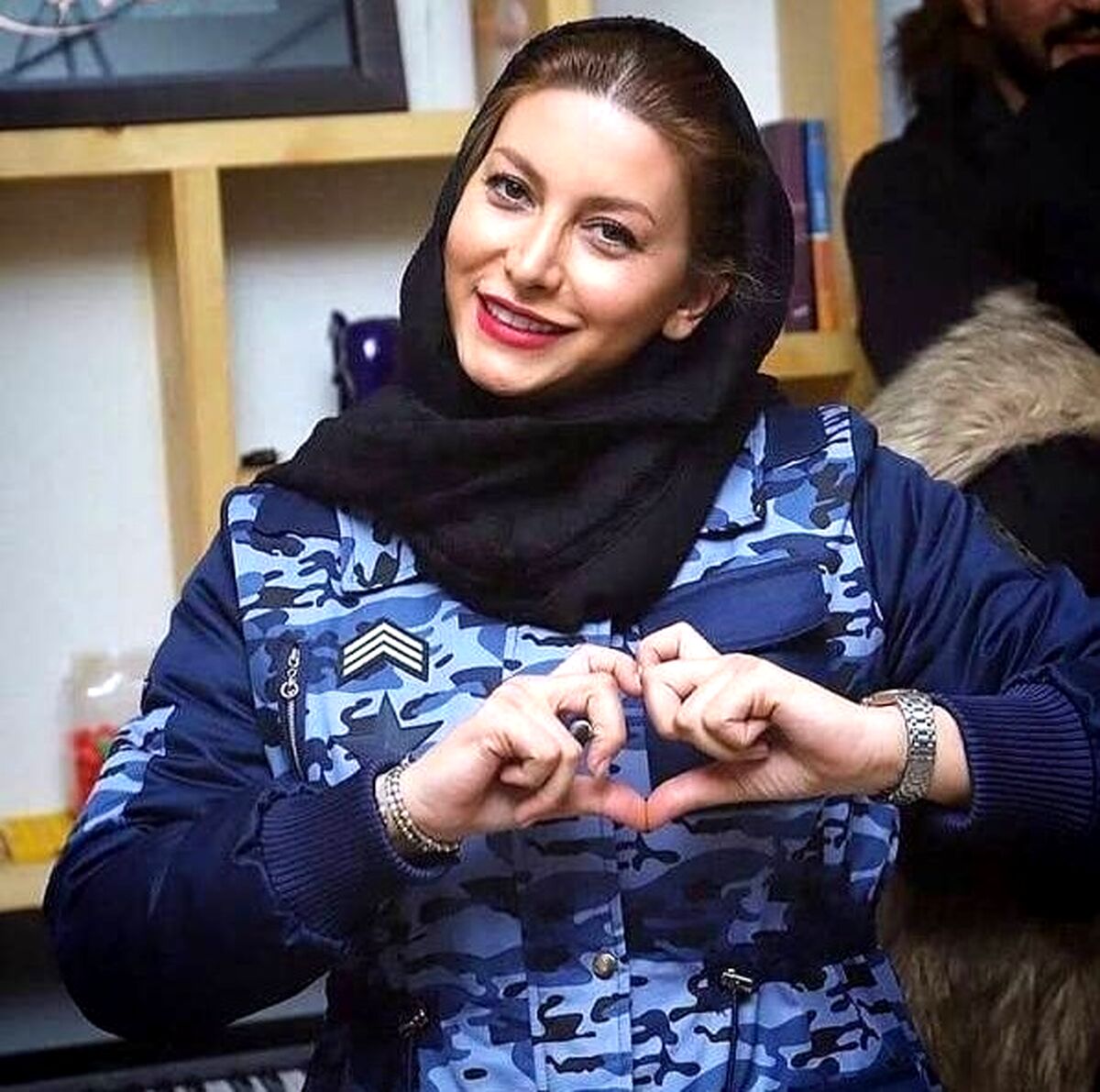 عکس فریبا نادری در اروپا