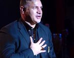 مهربانی علی دایی با پسربچه معلول / اشک ریخت