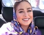 خوشگذرانی نوروزی الهام حمیدی با همسرش| لباس و عینک گران قیمت الهام حمیدی