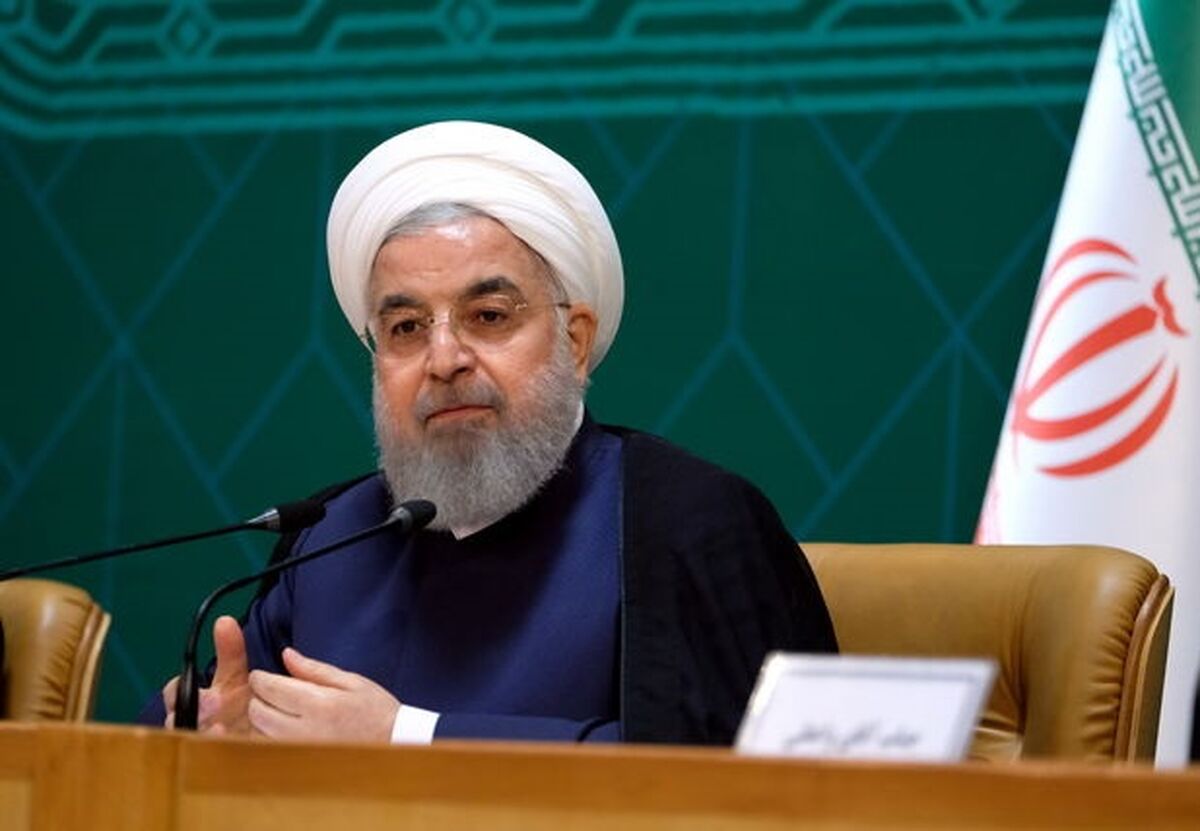 روحانی : یک نفر طی زحماتی که ما در دولت کشیدیم دستت درد نکنه نگفت