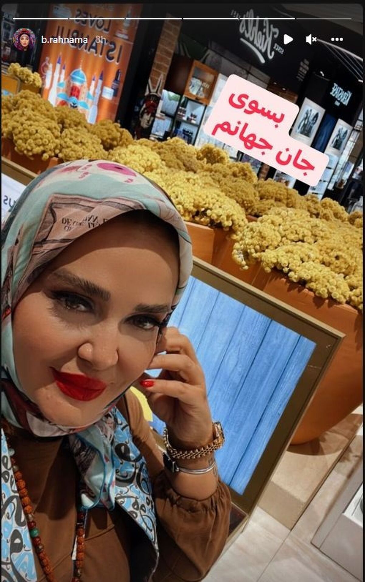  بهاره رهنما از خوشگذرانی در پاریس تا زیارت کربلا| بهاره رهنما در 50 سالگی چادری شد!