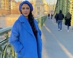 مونا فرجاد با تیپ دیده نشده در مراسم رسمی| عکس خاص مونا فرجاد و پدرش