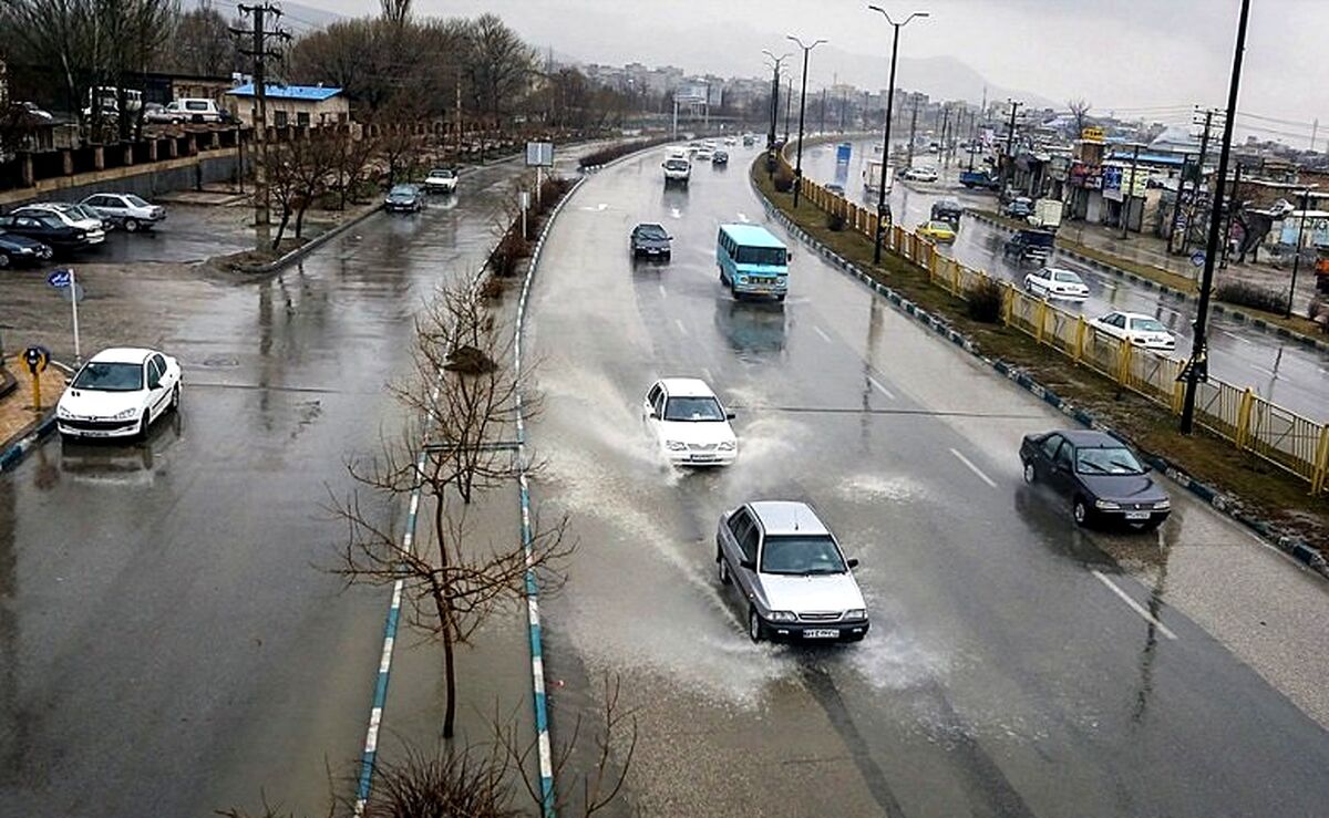7 استان بارانی می شود