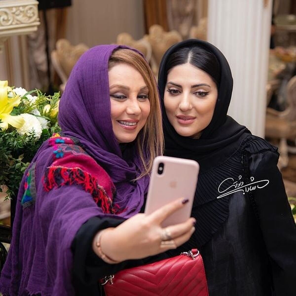 دابسمش جنجالی بهنوش بختیاری برای همسرش