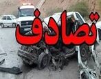 تصادف وحشتناک اتوبوس با کامیون
