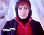   مهتاب کرامتی در پشت صحنه فیلم جدید
