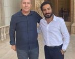 عکس صمیمی نوید محمدزاده با اسکوچیچ 