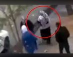لحظه وحشتناک سقوط زن کرمانشاهی داخل گودال فرونشست زمین+ فیلم