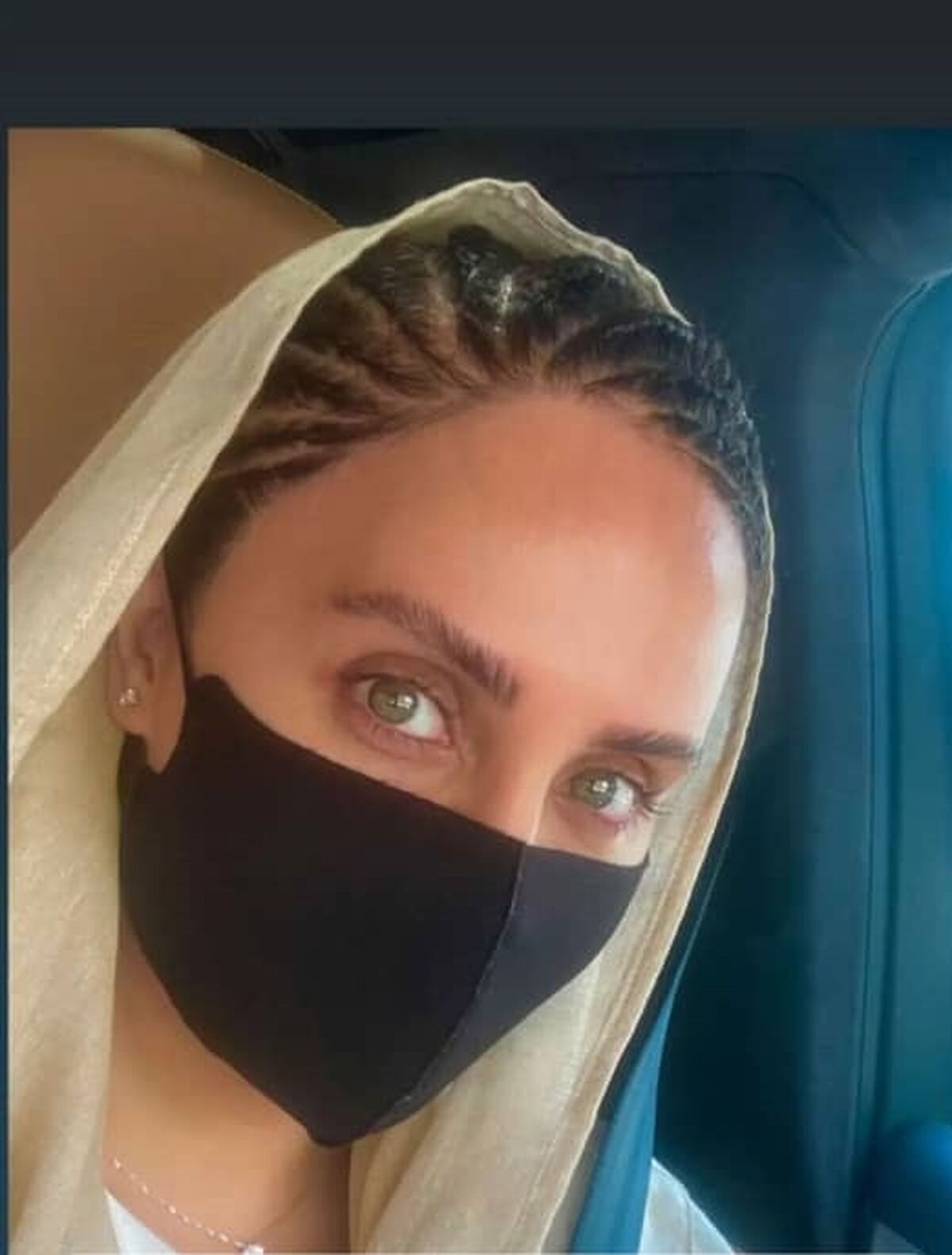 ماشین سواری الناز شاکردوست 