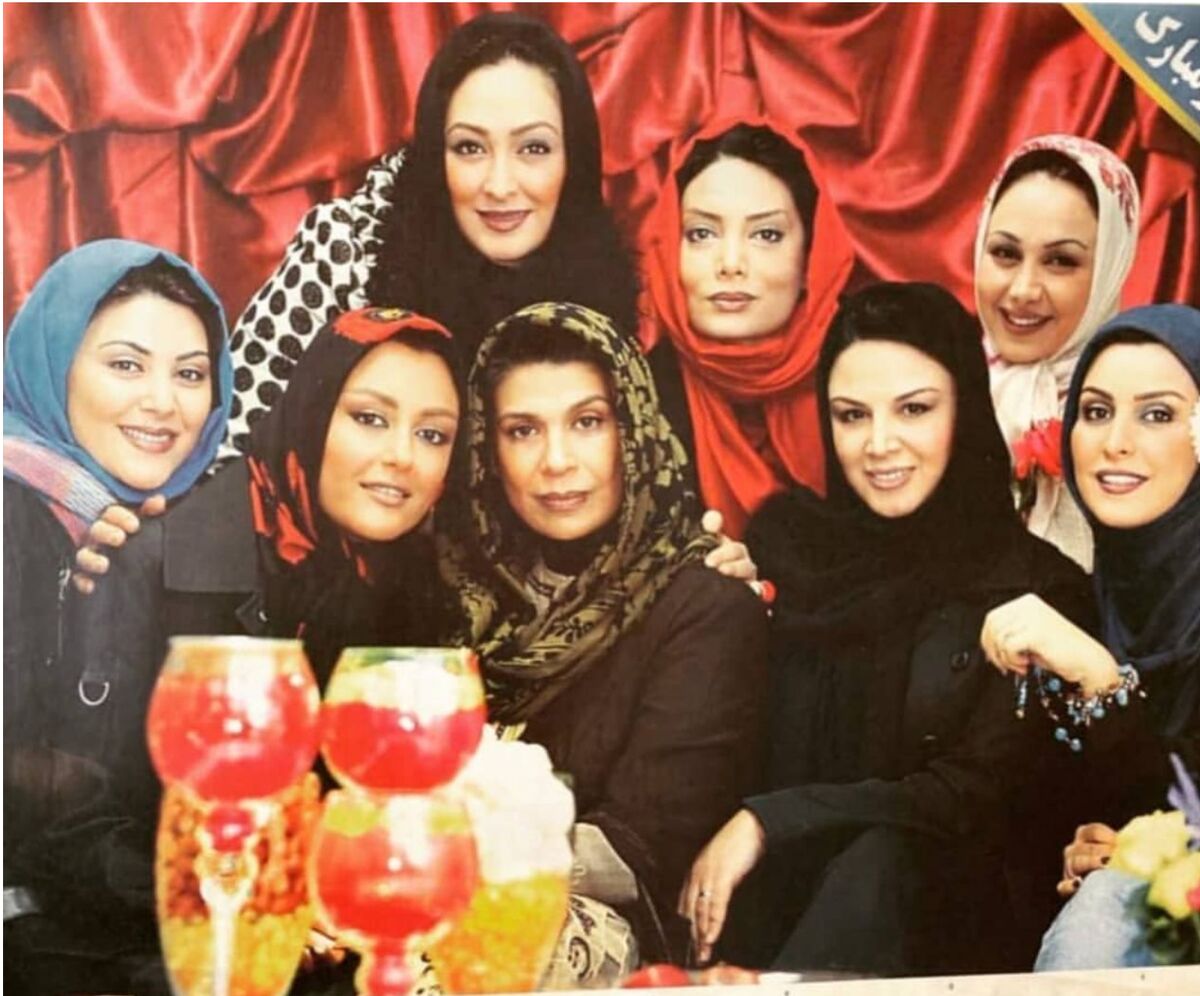 عکس زیرخاکی خانم های بازیگر ایرانی در دهه 80