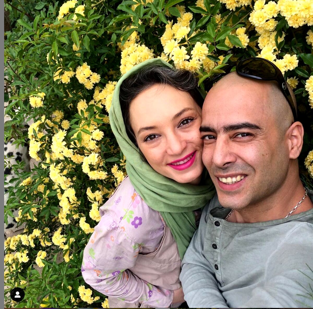 عکس غم انگیز سحر ولدبیگی با پدر مرحومش