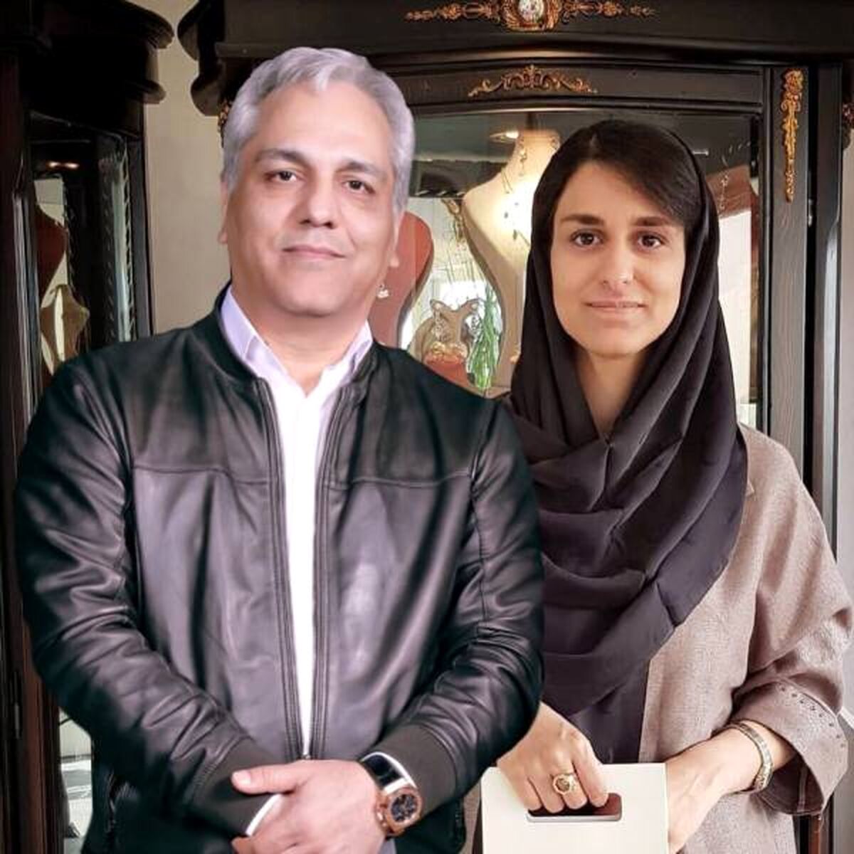 عکس صمیمی مهران مدیری با بازیگران سریال دراکولا