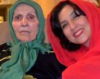 آواز دردناک مرجانه گلچین در مزار مادرش اشک همه را درآورد+ ویدئو