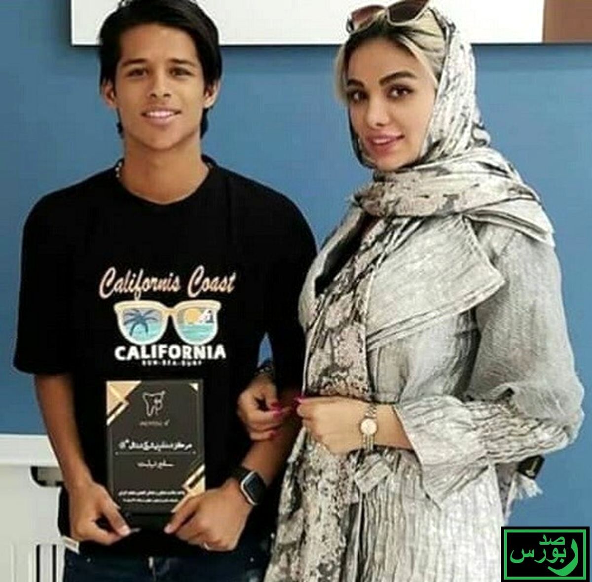 عکس همسر مهدی قایدی قبل از عمل لو رفت