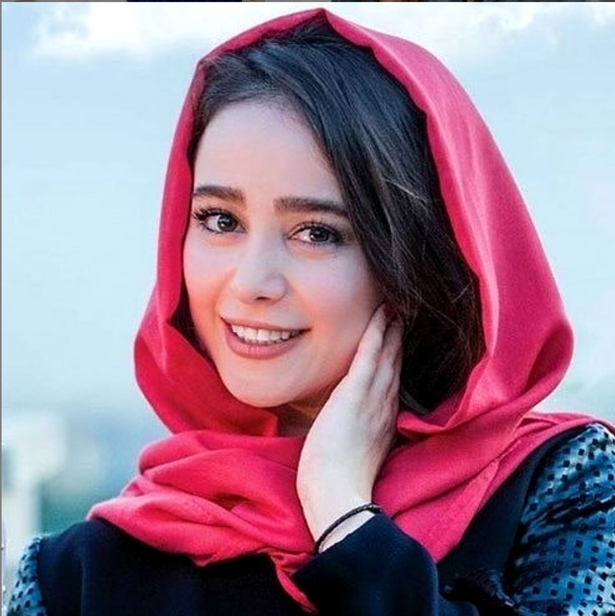 عکس الناز حبیبی با خسرو پسیانی