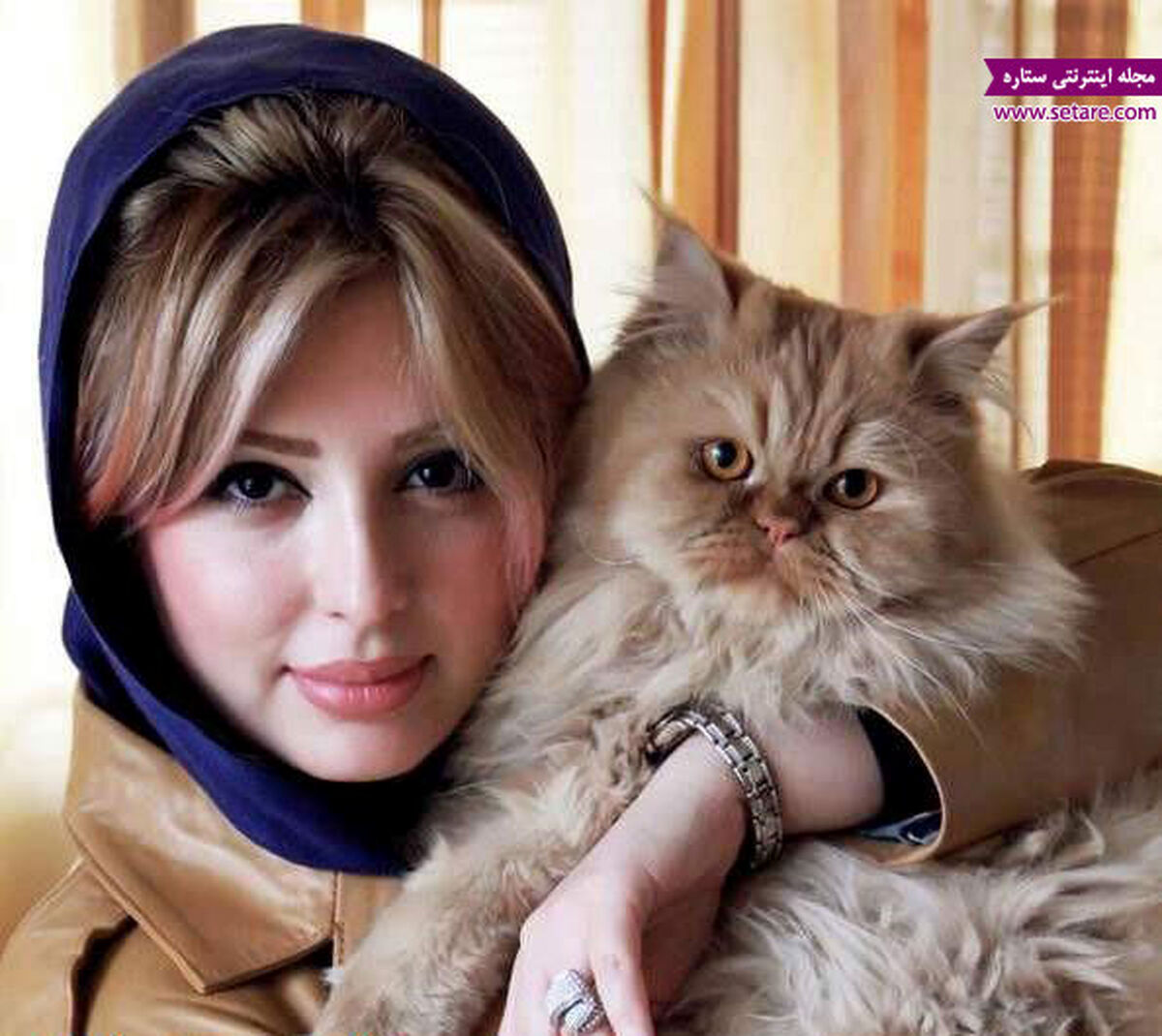 نیوشا ضیغمی از چهره جدید خود رونمایی کرد+ عکس