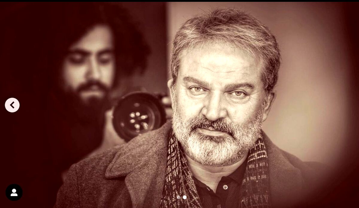 تصویر عاشقانه مهدی سلطانی با حیوان سیاه ونجیب!