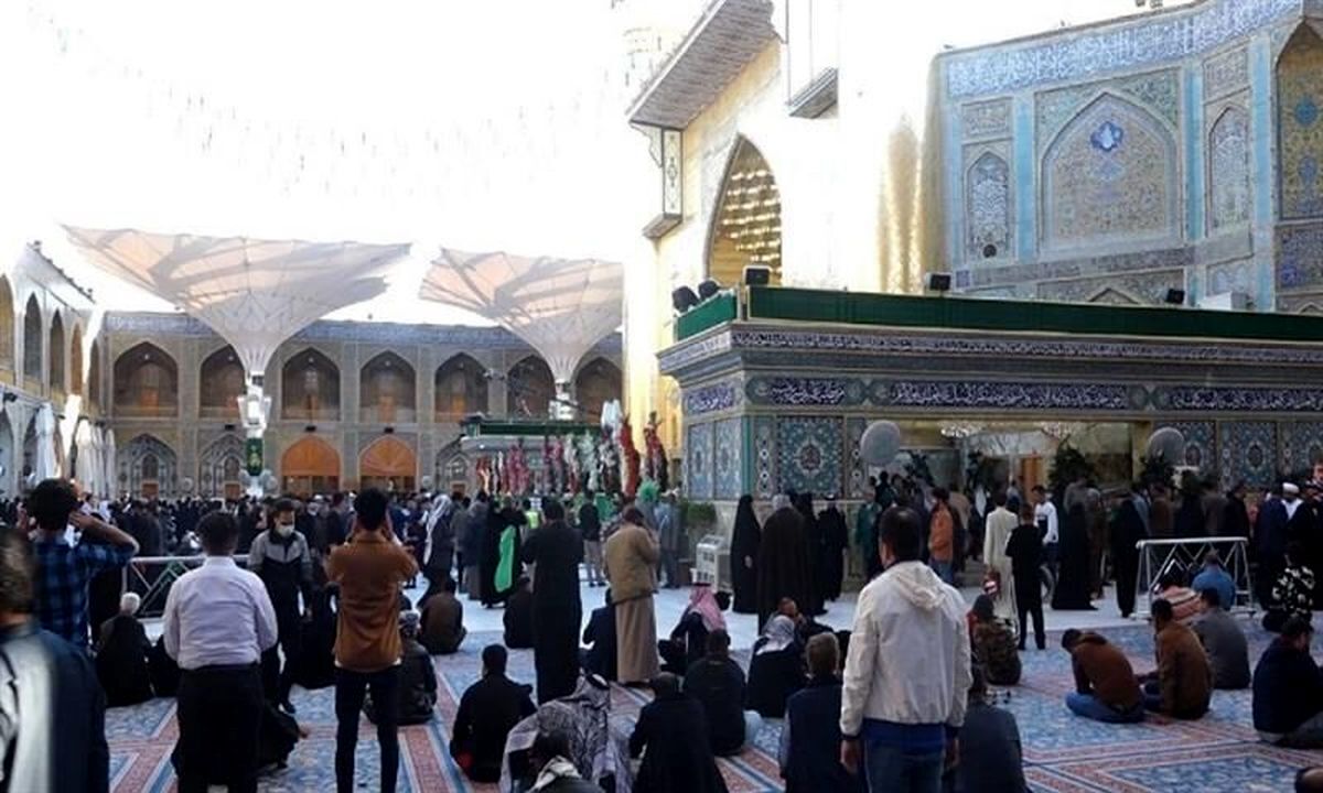 آتش سوزی در یکی از هتل های نزدیک حرم امام علی (ع) در نجف اشرف+ ویدئو