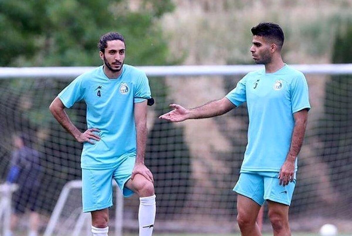 مرادمند و یزدانی در لباس سربازی 
