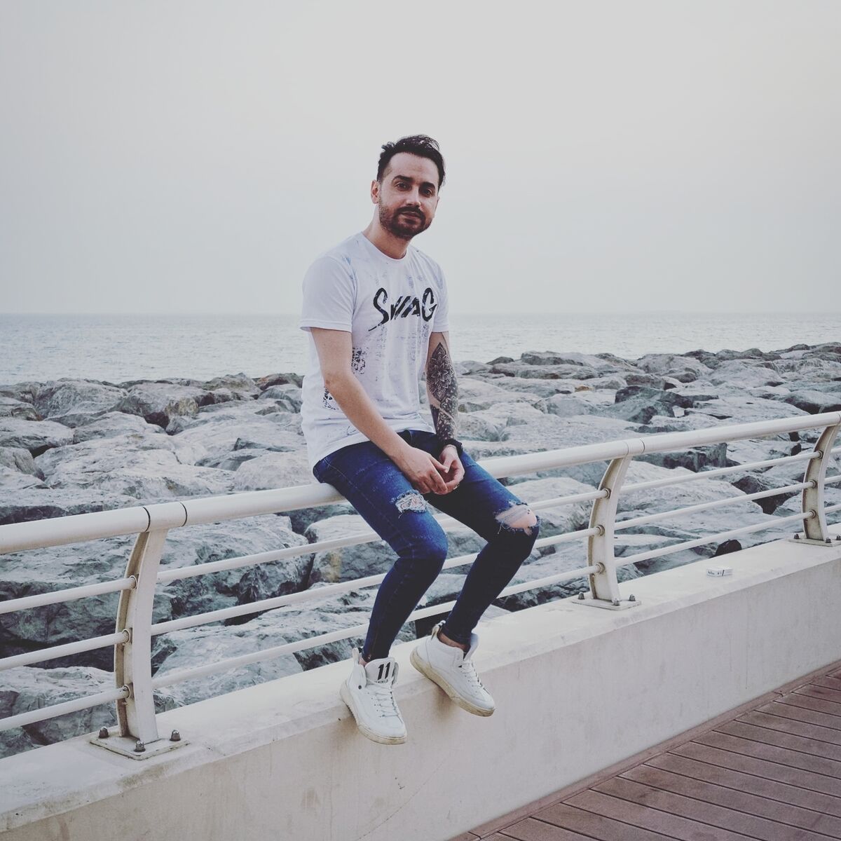 استایل جدید سامان جلیلی در دبی 