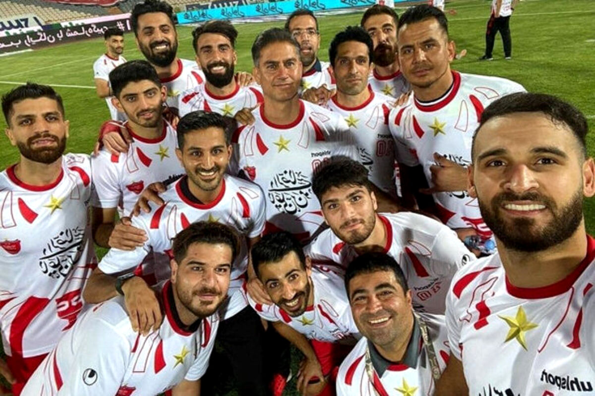 حمایت باشگاه پرسپولیس از بازیکنانش قبل از بازی با فولاد