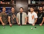تفریح آبی بابک جهانبخش و پسرش آرتا