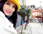 کت و شلوار عروسی لیلا اوتادی با ماشین لاکچری+ عکس
