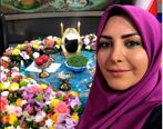 کیک خاص جشن تولد المیرا شریفی مقدم